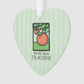 Lehrer für besondere Bedürfnisse Danke, Apple Ornament (Vorderseite)