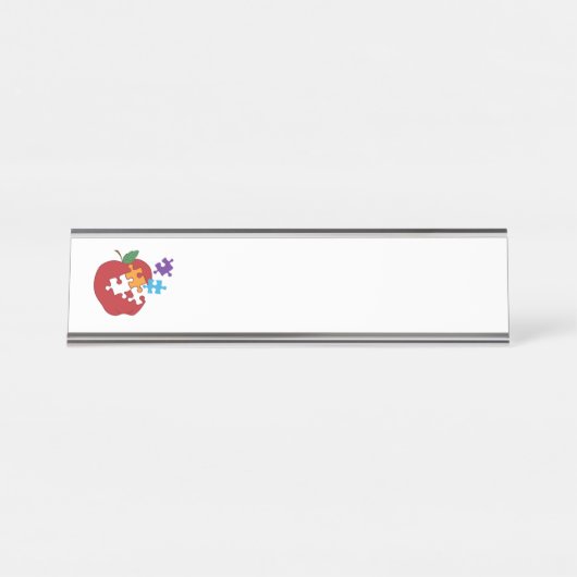 Lehrer für besondere Bedürfnisse Schreibtischnamensplakette (Vorderseite )