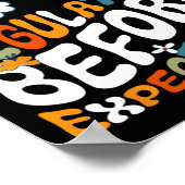 Lehrer für besondere Bildung Neurovielfalt Poster (Ecke)