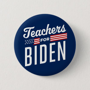 Lehrer für Biden 2024 Button