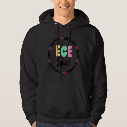 Lehrer für Bildung im frühen Kindesalter Hoodie (Vorderseite)