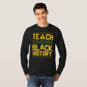 Lehrer für Black History Shirt Proud African Am (Vorne ganz)