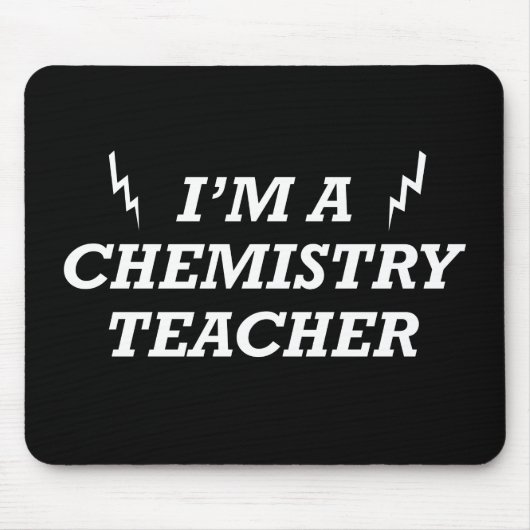 Lehrer für Chemie zitieren Mousepad (Vorne)