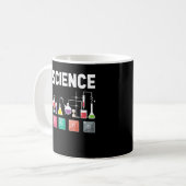 Lehrer für Chemieelemente im Labor für Wissenschaf Kaffeetasse (Vorderseite Links)