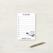 Lehrer für das Fahren in der Schule Post-it Klebezettel (Auf Schreibtisch)