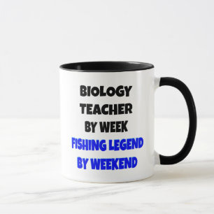 Lehrer für Fischlegende Biologie Tasse