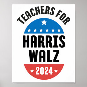 Lehrer für Harris Wheimer 2024 Poster