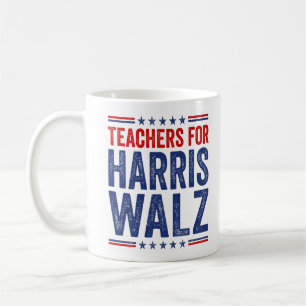 Lehrer Für Kamala Harris Walz Wahl 2024 Kaffeetasse