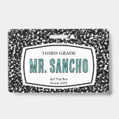 Lehrer für Komposition und Abzeichen Ausweis (Vorderseite)