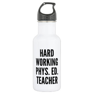 Lehrer für körperliche Bildung Trinkflasche
