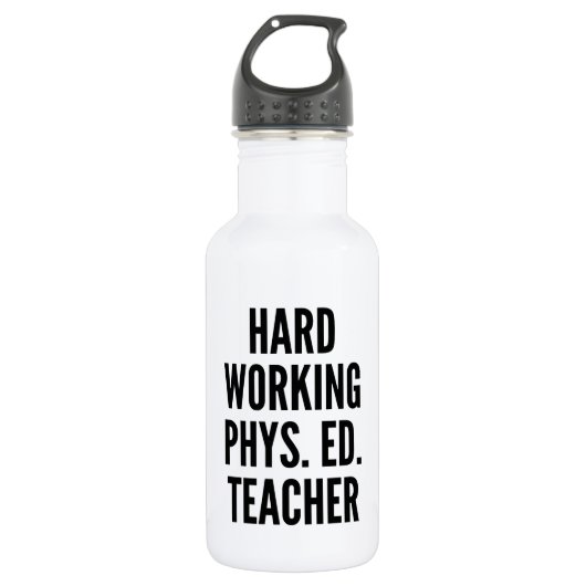 Lehrer für körperliche Bildung Trinkflasche (Vorderseite)