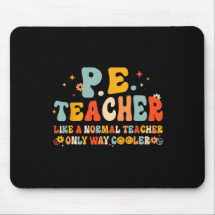 Lehrer für körperliche Erziehung Zurück zur Schule Mousepad