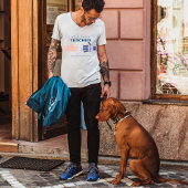 Lehrer für künstliche Intelligenz - Mann und Masch T-Shirt