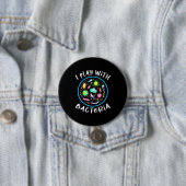 Lehrer für Mikrobiologie Button (Beispiel)