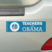 Lehrer für Obama Autoaufkleber (Auf Auto)