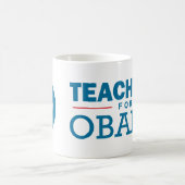 Lehrer für Obama Kaffeetasse (Mittel)