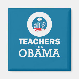 Lehrer für Obama Magnet