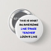 Lehrer für phantastische Tänze Button (Vorne & Hinten)