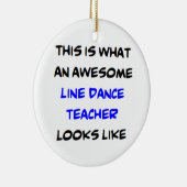 Lehrer für phantastische Tänze Keramik Ornament (Rechts)