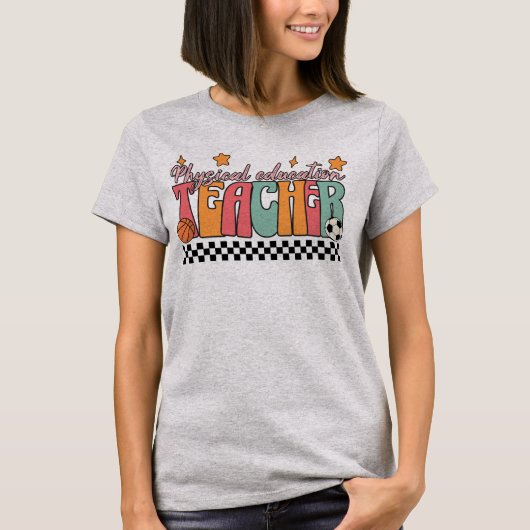 Lehrer für physische Bildung T-Shirt (Vorderseite)