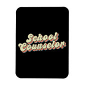 Lehrer für Retro-Schulberatung Magnet (Vertikal)
