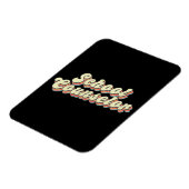 Lehrer für Retro-Schulberatung Magnet (Linke Seite)