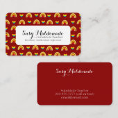 Lehrer für Schulbedarf Visitenkarte (Vorne/Hinten)