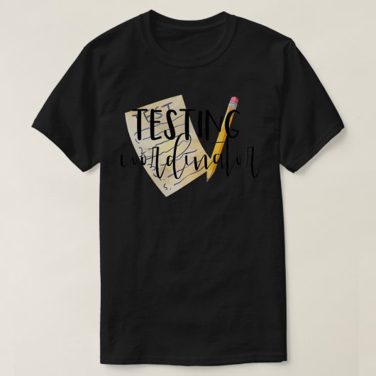 Lehrer für Schulprüfung T-Shirt (Design vorne)