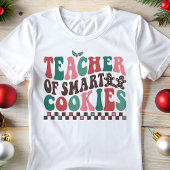 Lehrer für Smart Cookies Retro Weihnachten Tri-Blend Shirt