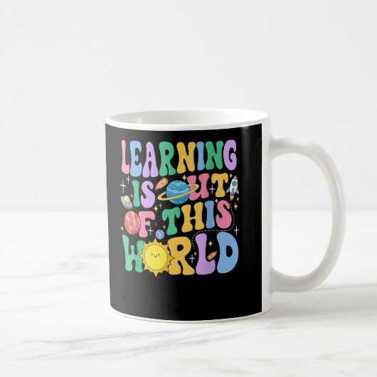 Lehrer für Solarsystemwissenschaft Kaffeetasse (Rechts)