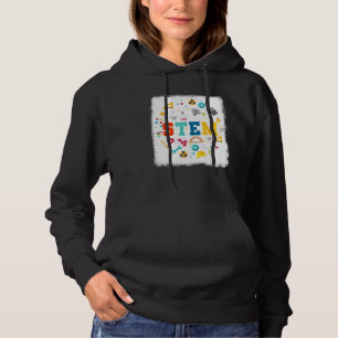 Lehrer für STEM-Fächer Naturwissenschaften, Techno Hoodie