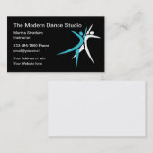 Lehrer für Tanzstudio Visitenkarte (Vorne/Hinten)