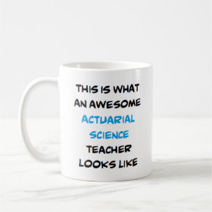 Lehrer für Versicherungsmathematik, phantastisch Kaffeetasse