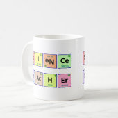 Lehrer für Wissenschaft Kaffeetasse (Vorderseite Links)