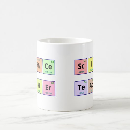 Lehrer für Wissenschaft Kaffeetasse (Mittel)