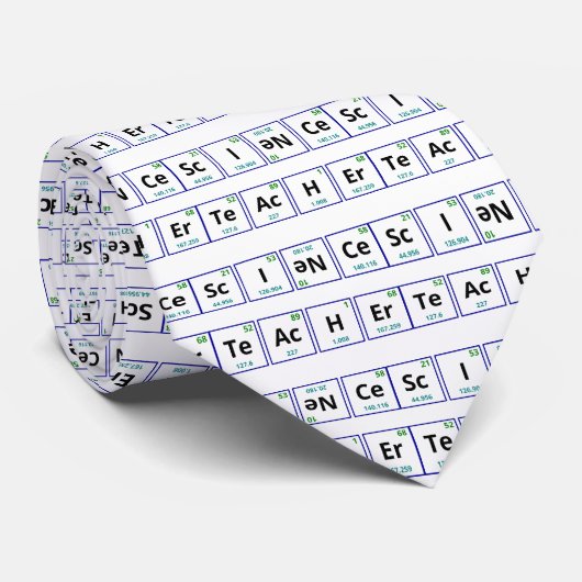 Lehrer für Wissenschaft Krawatte (Gerollt)