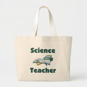 Lehrer für Wissenschafts-Tasche Jumbo Stoffbeutel