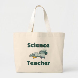Lehrer für Wissenschafts-Tasche Jumbo Stoffbeutel