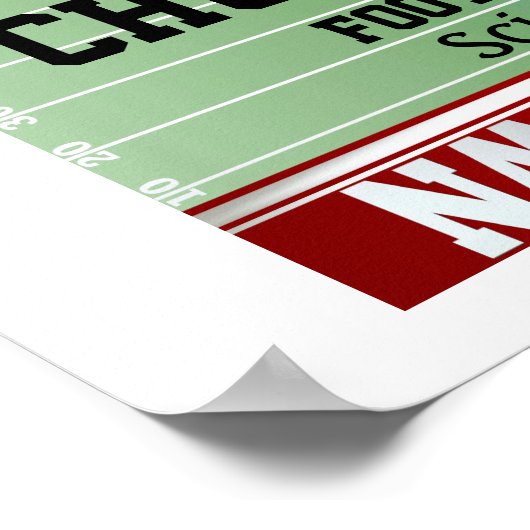 Lehrer Fußball-Trainersigne - Door Poster - SRF (Ecke)