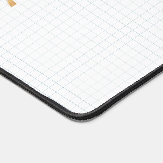 Lehrer geben maßgeschneiderte Farbe zurück in die Schreibtischunterlage (Ecke)