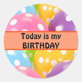 Lehrer Geburtstagsaufkleber Runder Aufkleber