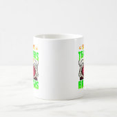 Lehrer Gehirne Skeleton Hand Herz Halloween Kaffeetasse (Mittel)