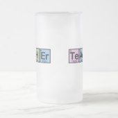 Lehrer gemacht von den Elementen Mattglas Bierglas (Mittel)