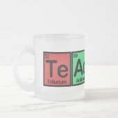 Lehrer gemacht von den Elementfarben Mattglastasse (Links)