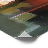 Lehrer - Geografisches Buch Poster (Ecke)