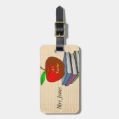 Lehrer Gepäckanhänger (Vorderseite vertikal)