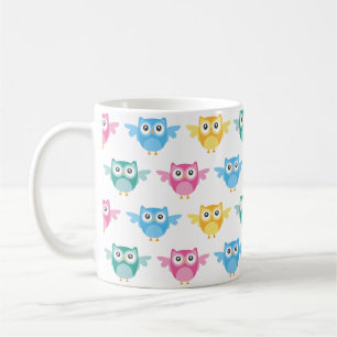 Lehrer-Geschenk-niedliche Eulen-Tasse Kaffeetasse