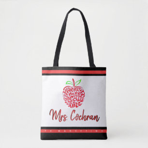 Lehrer Geschenk Tasche Apple Student Custom School