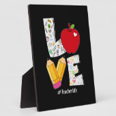 Lehrer Geschenke Liebe Lehrer Leben Fotoplatte (Seite)