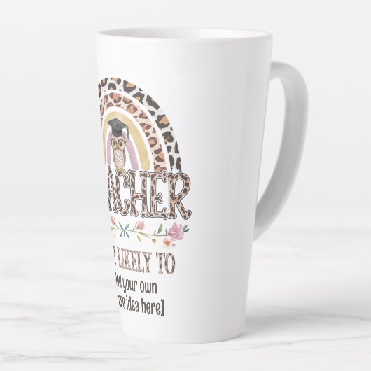 🎓 Lehrer Geschenkideen: Am wahrscheinlichsten wir Milchtasse (Rechte Ecke)